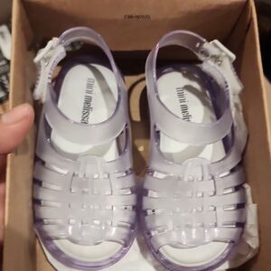 Mini Melissa Kids Lavender Sandals